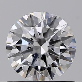 0.62 Carat Round D SI1 EX GIA Natural Diamond