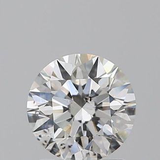 1.31 Carat Round H SI2 EX GIA Natural Diamond