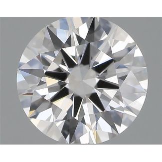 0.50 Carat Round D VVS1 EX GIA Natural Diamond