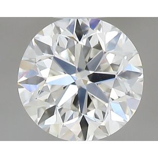 0.4 Carat Round H VS1 VG EX GIA Natural Diamond