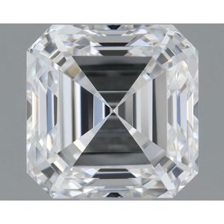 0.81 Carat Square Emerald E IF - EX GIA Natural Diamond