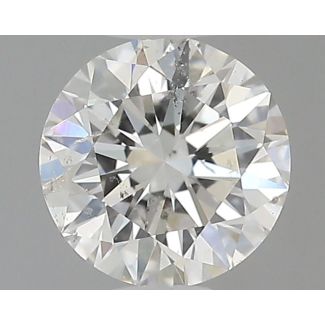 0.5 Carat Round G SI2 EX GIA Natural Diamond