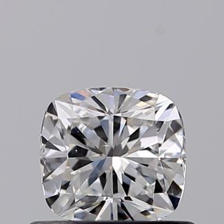 0.50 Carat Cushion Modified D VS1 - EX GD GIA Natural Diamond