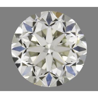 1.00 Carat Round J VS1 GD EX IGI Natural Diamond