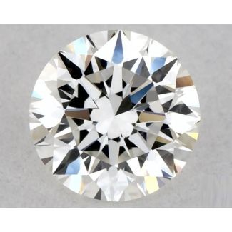 0.31 Carat Round H VVS1 EX GIA Natural Diamond