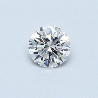 0.35 Carat Round E VS2 EX VG GIA Natural Diamond