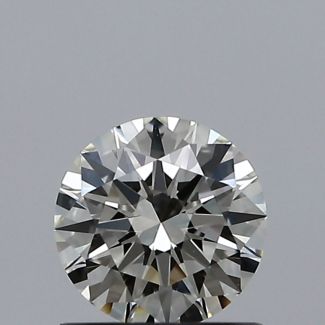 0.62 Carat Round J VS1 EX GIA Natural Diamond