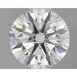 0.61 Carat Round G VS2 EX GIA Natural Diamond