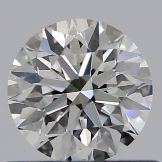 0.50 Carat Round H VS1 VG EX GIA Natural Diamond