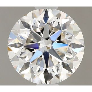 1.0 Carat Round H VS2 VG EX GIA Natural Diamond