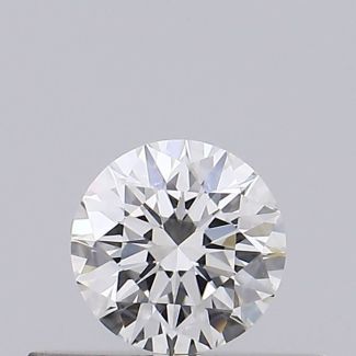 0.28 Carat Round H VVS2 EX GIA Natural Diamond