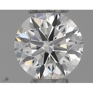 0.20 Carat Round G VVS1 EX GIA Natural Diamond