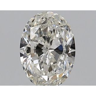 0.7 Carat Oval H VVS2 - EX VG GIA Natural Diamond