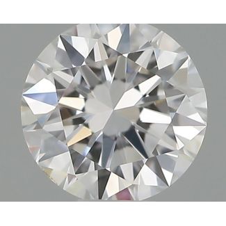 0.3 Carat Round D VS1 EX IGI Natural Diamond