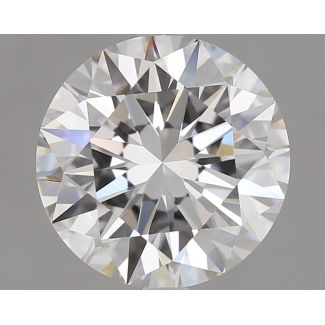 1.5 Carat Round E VVS2 EX GIA Natural Diamond