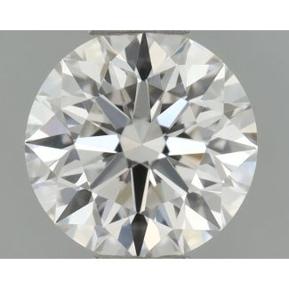 0.6 Carat Round I VVS2 EX GIA Natural Diamond