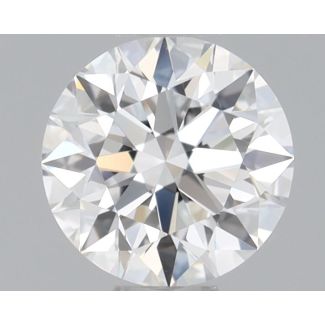 0.37 Carat Round D VVS1 EX GIA Natural Diamond