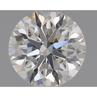 0.55 Carat Round G VVS1 EX GIA Natural Diamond