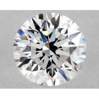 0.46 Carat Round G VVS2 EX GIA Natural Diamond