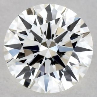 0.23 Carat Round F VVS2 VG EX GIA Natural Diamond