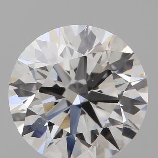 0.53 Carat Round G VS1 EX GIA Natural Diamond