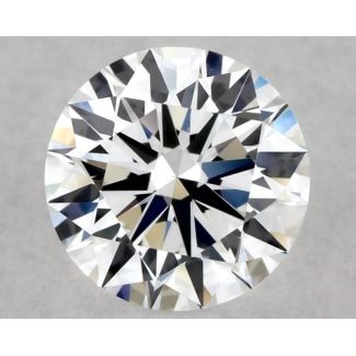 0.4 Carat Round E VVS1 EX GIA Natural Diamond