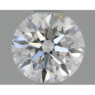 0.40 Carat Round D VS1 EX IGI Natural Diamond