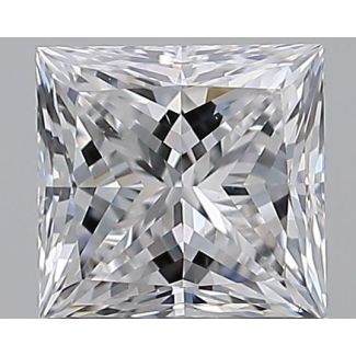 0.9 Carat Princess D VS1 - EX VG GIA Natural Diamond