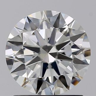 1.11 Carat Round I VS1 EX GIA Natural Diamond