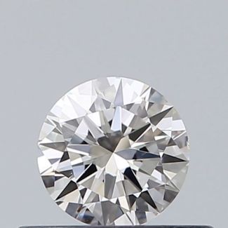 0.3 Carat Round H VS2 EX VG GIA Natural Diamond