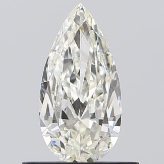 0.51 Carat Pear H VS1 - EX IGI Natural Diamond