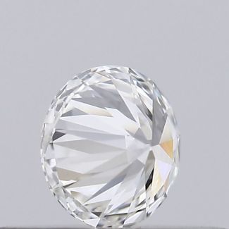 0.2 Carat Round F VVS2 EX GIA Natural Diamond