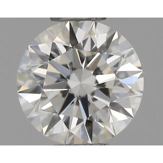 0.4 Carat Round H VVS2 EX VG IGI Natural Diamond