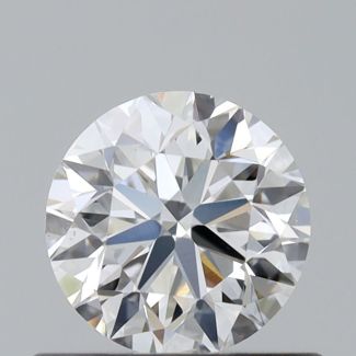 0.5 Carat Round F VS2 VG EX GIA Natural Diamond