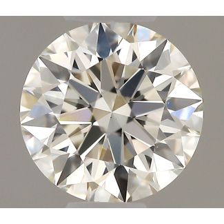 0.51 Carat Round G VS1 EX IGI Natural Diamond