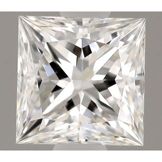 0.35 Carat Princess G IF - EX VG GIA Natural Diamond