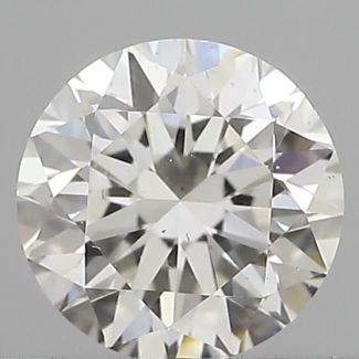 0.50 Carat Round G VS2 VG EX GIA Natural Diamond