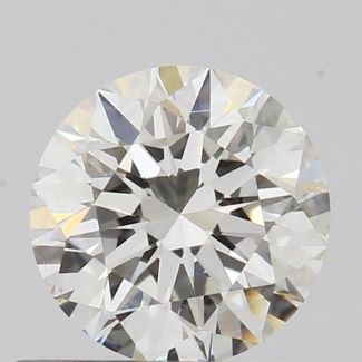 0.61 Carat Round H VS1 EX GIA Natural Diamond