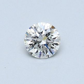 0.35 Carat Round F SI1 VG EX GIA Natural Diamond