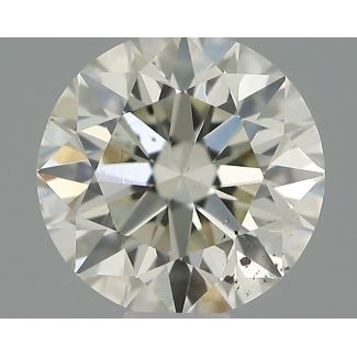 0.52 Carat Round I SI1 EX IGI Natural Diamond