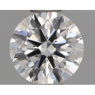 0.35 Carat Round G VVS1 EX GIA Natural Diamond