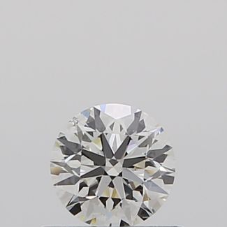 0.40 Carat Round H VS2 EX GIA Natural Diamond