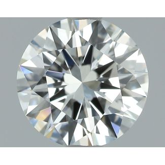 1.07 Carat Round H VVS2 EX GIA Natural Diamond