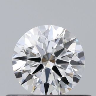 0.43 Carat Round E VVS1 EX VG GIA Natural Diamond