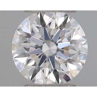 0.20 Carat Round D VS1 EX GIA Natural Diamond