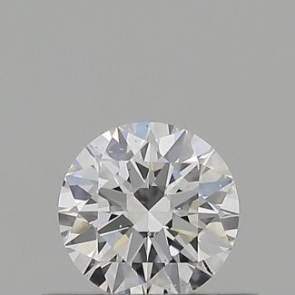 0.31 Carat Round D SI1 EX GIA Natural Diamond