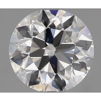 1.5 Carat Round F SI1 EX GIA Natural Diamond