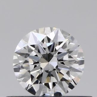 0.31 Carat Round E VVS1 EX GIA Natural Diamond