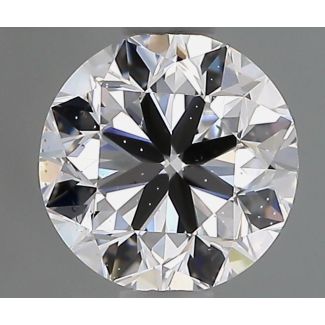 0.8 Carat Round D SI1 VG EX GIA Natural Diamond