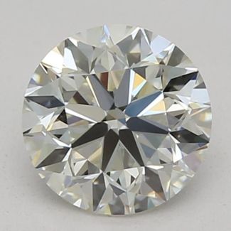 0.62 Carat Round I IF VG EX GIA Natural Diamond